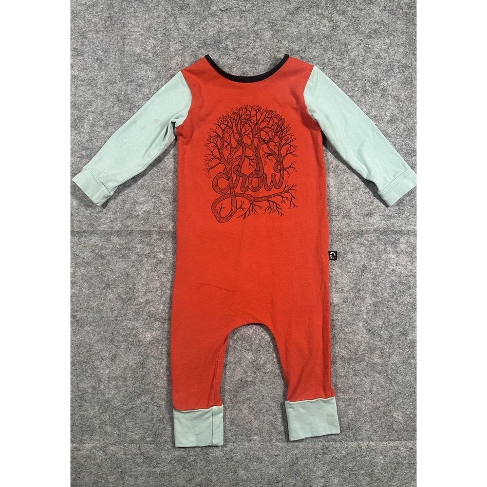 Rags To Raches Romper Brave Long Sleeve Size 12-18 Mo